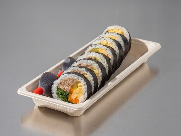 Кимбап с тунцом и руколой